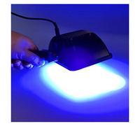 Lampada per unghie gel UV Lampada for polimerizzazione UV portatile da 300 W 395 nm, lampada con impugnatura, piastra di colla senza ombre, for rilevamento difetti, in resina fotosensibile(395nm)
