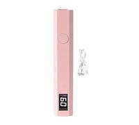 Lampada per unghie in gel - Lampada UV/LED portatile con 3 timer, ricaricabile tramite USB per asciugatura dello smalto gel | per casa, soggiorno e viaggi