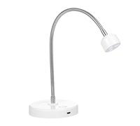 Lampada per Unghie in Gel, Luce UV per Unghie in Gel Lampada per Unghie con Supporto per Luce Regolabile a 360° Lampada per Unghie LED UV Asciugatore per Smalto Gel Supporto per