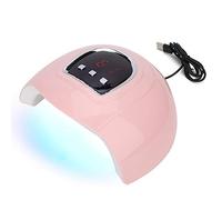 lampada per unghie, Lampada for asciugare lo smalto intelligente da 54 W Lampada for gel a LED Strumento for manicure con sensore automatico Display LCD