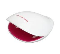 lampada per unghie, Lampada for unghie a LED 48W for uso domestico/salone - Lampada for polimerizzare smalto gel con 4 modalità timer, display LCD -, dimensioni portatili(Pink)