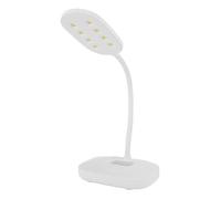 Lampada per Unghie, Lampada per Unghie a Collo di Cigno Alla Lampada UV Gel Smalto Gel con Indurimento Rapido 360 Gradi Induzione Automatica a 365 Nm Luce per Unghie per Unghie per Unghie in Gel