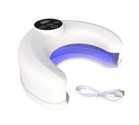 Lampada per Unghie Lampada UV a LED Regolabile dedicata alla Manicure | Luce Per Polimerizzazione Per Ragazze, Fidanzata, Moglie, Principianti, ad Uso in Casa, Salon e Viaggio