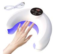 Lampada per Unghie,Lampada UV LED Con Sensore Intelligente E Funzione Regolabile | UV per la Manicure - Per Ragazze, Donne, Moglie, Principianti, Uso Domestico, Salon E Viaggio