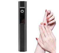 Lampada per unghie, luce LED per polimerizzazione flash, visualizzazione della modalità temporizzazione, strumento portatile per manicure, dispositivo professionale per la bellezza delle mani per