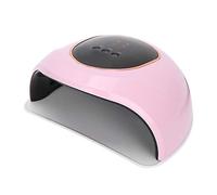 lampada per unghie, Macchina elettrica for manicure con luce polimerizzante for smalto gel for unghie professionale da 72 W con schermo LCD e sensore automatico for casa e salone
