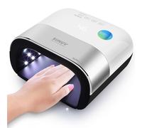 LAMPADA PER UNGHIE MANICURE ASCIUGATURA LED UV 48W SMALTO GEL CON SENSORE