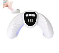 Lampada per unghie per polimerizzazione | Lampada UV | Asciugacapelli portatile per unghie con timer, design a U e asciugatura rapida per soggiorno, viaggio o campeggio
