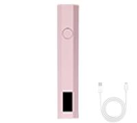 Lampada Per Unghie Portatile - Luce UV LED Ricaricabile Tramite USB, Asciuga Unghie Compatto, Mini Asciuga Punti Senza Fili, Smalto Gel, Adesivi, Acrilico, Manicure Pedicure A Casa O In Salone Per Don