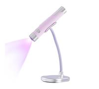 Lampada per unghie, senza fili, ricaricabile, con sensore automatico, luce UV in gel con supporto, per donne e ragazze, , principianti, manicure, pedicure, design di bellezza