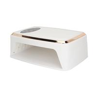 Lampada per Unghie UV LED, Asciuga Unghie con 4 Impostazioni Timer, Lampada UV per Unghie 2 in 1 e Bracciolo per Unghie, Gel per Unghie Ad Asciugatura e Polimerizzazione Rapida