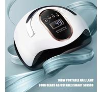 Lampada per Unghie UV LED Fornetto Nail Art Manicure Pedicure Mani Piedi 168w