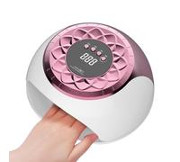 Lampada per unghie UV per smalto gel ad asciugatura rapida con timer dispositivo professionale per manicure a casa o in viaggio, uso in salone