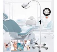 Lampada Per Visita Ginecologica A Led Da 10 W, Lampada Ausiliaria Per Visita Chirurgica Con Base Mobile, Luce Per Visita Medica, Altezza Regolabile, Per Ginecologia Ambulatoriale Stomatologia