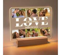 Lampada Personalizzata con Foto Nome Testo Data Lampada Spotify Personalizzata Regalo Personalizzatto con Foto Idea Regalo per Natale Compleanno Fidanzati san Valentino Anniversario Festa Mamma Papà