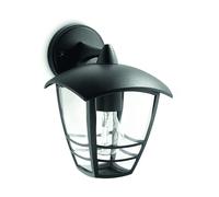 Lampada PHILIPS Philips 15381/30/16 153813016 Lampada da parete da esterno LED E27, metallo nero, IP44