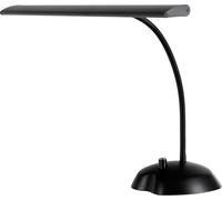 Lampada Pianoforte Luce LED Tastiera Regolabile Dimmerabile Porta di USB Nero