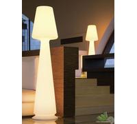 LAMPADA PIANTANA INTERNO ESTERNO LED RGB CM.39X165 CON TELECOMANDO BIANCA