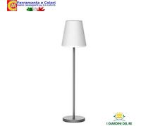 Lampada Piantana LED Solare Alta Dimmerabile 28x119 Cm 4,5W Con Telecomando [EEK: A]