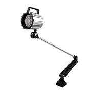 Lampada Pieghevole LED 7W IP67 Con Braccio Lungo - Impermeabile per Macchina Utensile CNC, Tornio - Braccio Prolungato in Alluminio Con Interruttore a Pulsante
