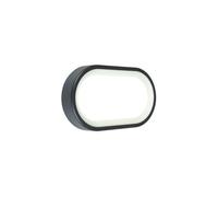 Plafoniera Grande Ovale 18w Led 4000k Sovil Orion Grafite - 99104/16