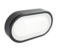 Plafoniera Esterno Moderna Orion Alluminio E Termoplastica Grigio Led 9W 4000K