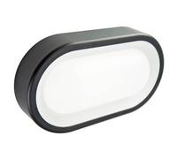 Plafoniera Esterno Moderna Orion Alluminio E Termoplastica Grigio Led 9W 4000K