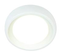 Plafoniera Da Esterno Moderna Loft Alluminio E Termoplastica Bianco Led 8W 4000K