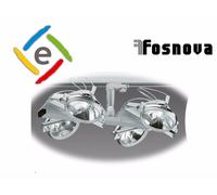 Lampada plafoniera a 4x50W luci AR111 fissaggio a binario moderno 230V