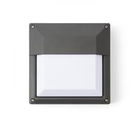 Lampada plafoniera applique DELTA 215 da parete grigio antracite 230V E27 18W I