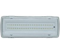 LAMPADA PLAFONIERA EMERGENZA 50 LED 4W 406LM INCASSO PARETE COMPLETA DI BATTERIA