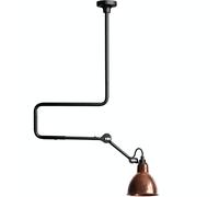 Lampada Plafoniera Lampe Gras N312 Nero Opaco/Rame Grezzo