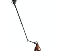 Lampada Plafoniera N302 Nero Opaco/Rame Grezzo/ Bianco
