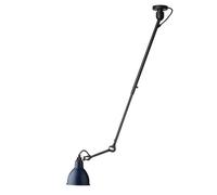 Lampada Plafoniera N302 Opaco Nero e Blu Opaco