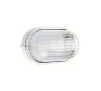 SOVIL - Plafoniera Ovale, Alluminio, 10,7x8,8xh. 21,3 Cm Bianco