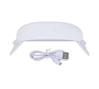 Lampada polimerizzante per colla UV 36W 12 LED Lampada per perline Supporto pieghevole Lampada polimerizzatrice USB per artigianato in resina fai-da-te Nail art Asciugatura