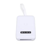 Lampada Polimerizzante Portatile con Luce per Estensione dei Capelli UV LED da 405 Nm Batteria Ricaricabile da 5000 MAh per Uso Domestico (WHITE)
