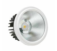 lampada porta faretto incasso LED COB 20w orientabile a parabola rotondo bianco [EEK: A+++]
