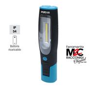 Lampada portatile a Led ricaricabile ABC "LIGHT HAND L N-9163/1" - 400 lumen