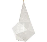 Lampada Portatile Bagdad Bianco crema/Semi Opaco
