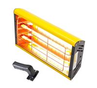 Lampada portatile for la polimerizzazione della vernice a infrarossi da 1000 W/2000 W, luce riscaldante a a onde corte, strumento for riparazione carrozzeria 'auto Solidificatore del rivestimento(A)