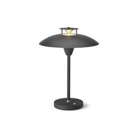 Lampada Portatile Halo Design Stepp 1-2-3 Nero