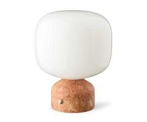 Lampada Portatile Meemo in Marmo Rosso Dorato
