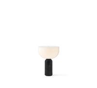 Lampada portatile New Works Kizu in marmo Nero