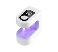 Lampada portatile per unghie, lampada UV LED per asciugatura gel, strumento compatto per la cura delle unghie, strumento pieghevole per ricarica USB, timer da viaggio, lampada per manicure per unghie