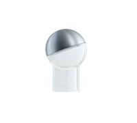 Lampada Portatile Pila in Alluminio Spazzolato