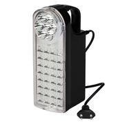 Polypool Lampada d'Emergenza Ricaricabile 39 lampadine LED 2 flussi luminosi 25 lm / 150 lm - PP3300
