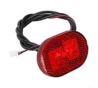Lampada posteriore a LED rossa per Xiaomi per 1s per m365 Pro Scooter Rosso | Misura diretta per xiaomi per m365, per 1s, modelli Pro, LED rosso brillante, migliora la sicurezza di visibilità notturna