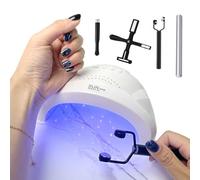 Lampada professionale a LED per unghie con 3 timer, strumento magnetico 5 in 1 per nail art, penna per smalto gel, multifunzione, forte magnete a occhio di gatto, accessorio per nail art, fai da te