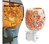 Lampada Profumata Elettrica, Scaldacandela, Lampada Profumatore Presa Lampada Aromatica per Cera Profumatori, Lampada a Soffitto, Presa, Scaldacandele Torta, Lampada Aromatica Elettrica per Ufficio